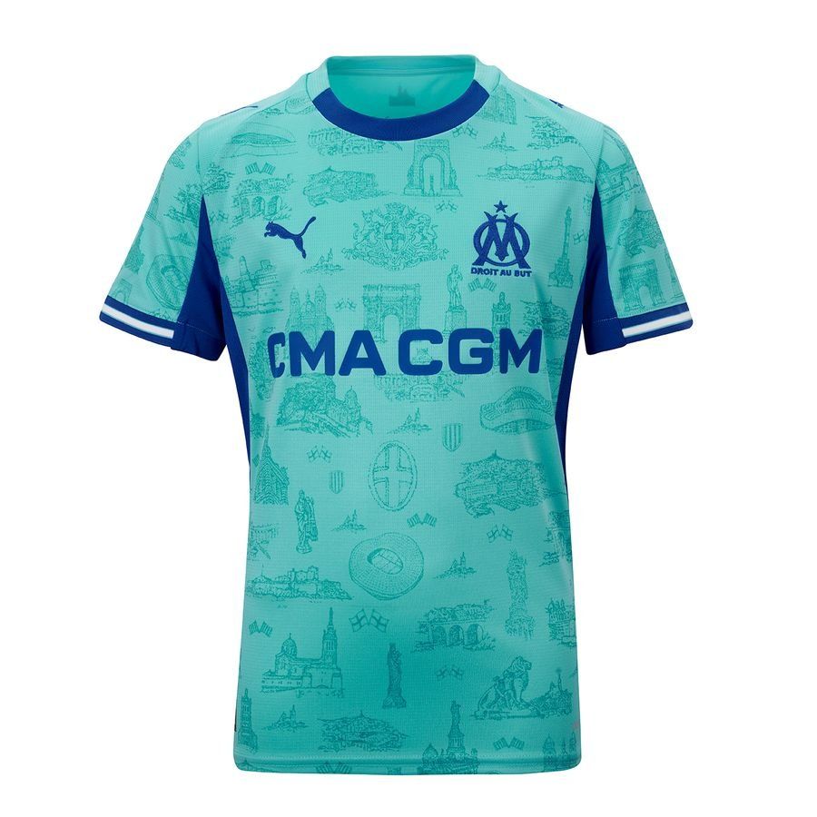 Marseille 4th Goalkeeper Shirt 2025/26 Kids-SoccerKits Hub | Buy Soccer Jerseys Online